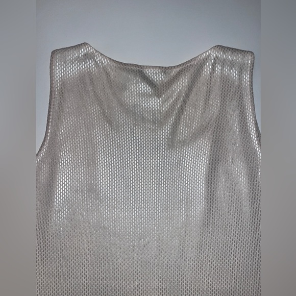 Never been worn evening ST.JOHN IVORY SPARKLES SEQUENCES TANK - Picture 6 of 12